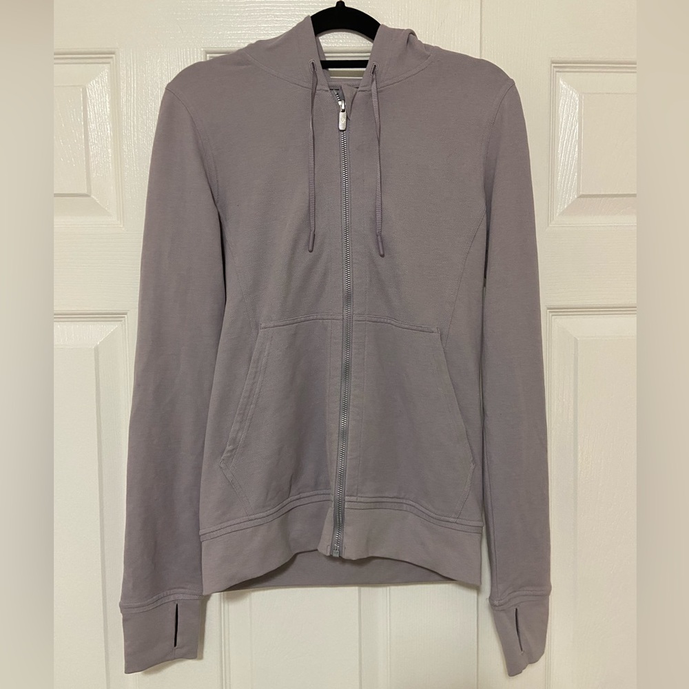 Lululemon Hooded Purple Zip Up Jacket Size 6